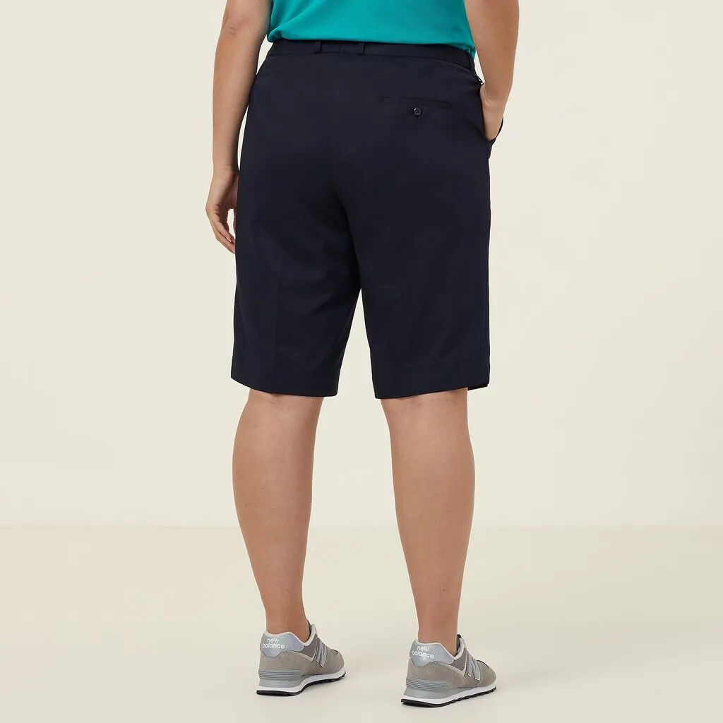Ladies P/V Gaberdine Secret Waist Short - CAT3U5