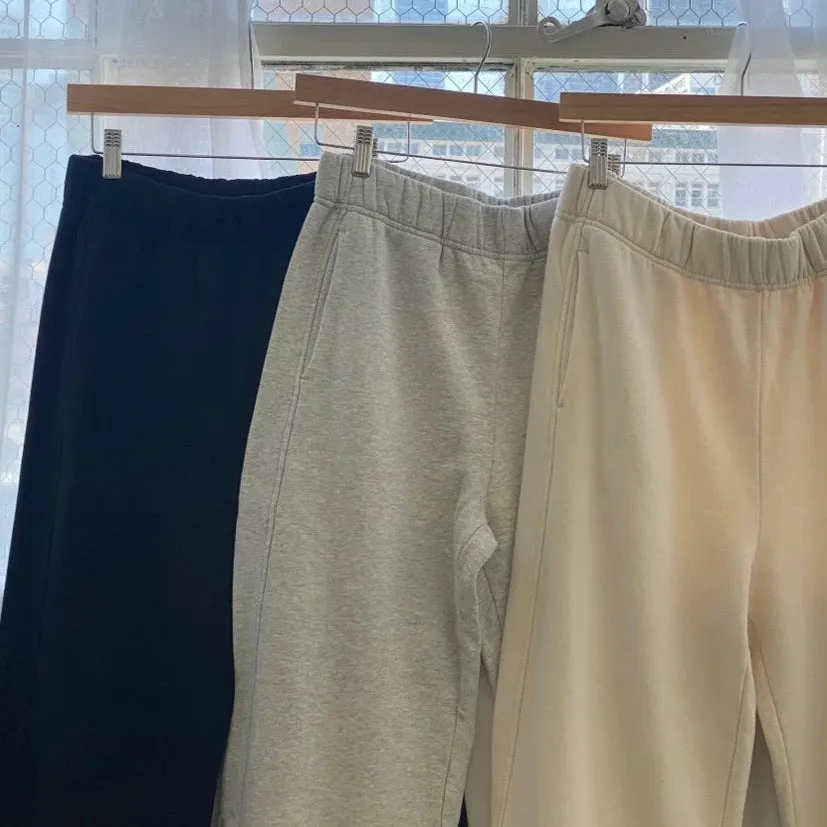 Le Bon Shoppe French Terry Balloon Pants - Grey