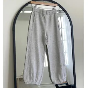 Le Bon Shoppe French Terry Balloon Pants - Grey