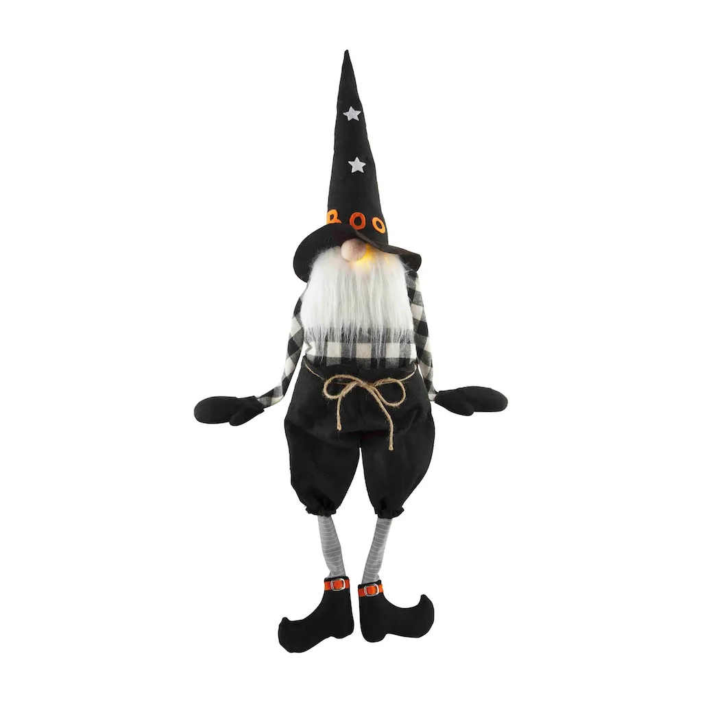 Light Up Dangle Arm Halloween Gnomes