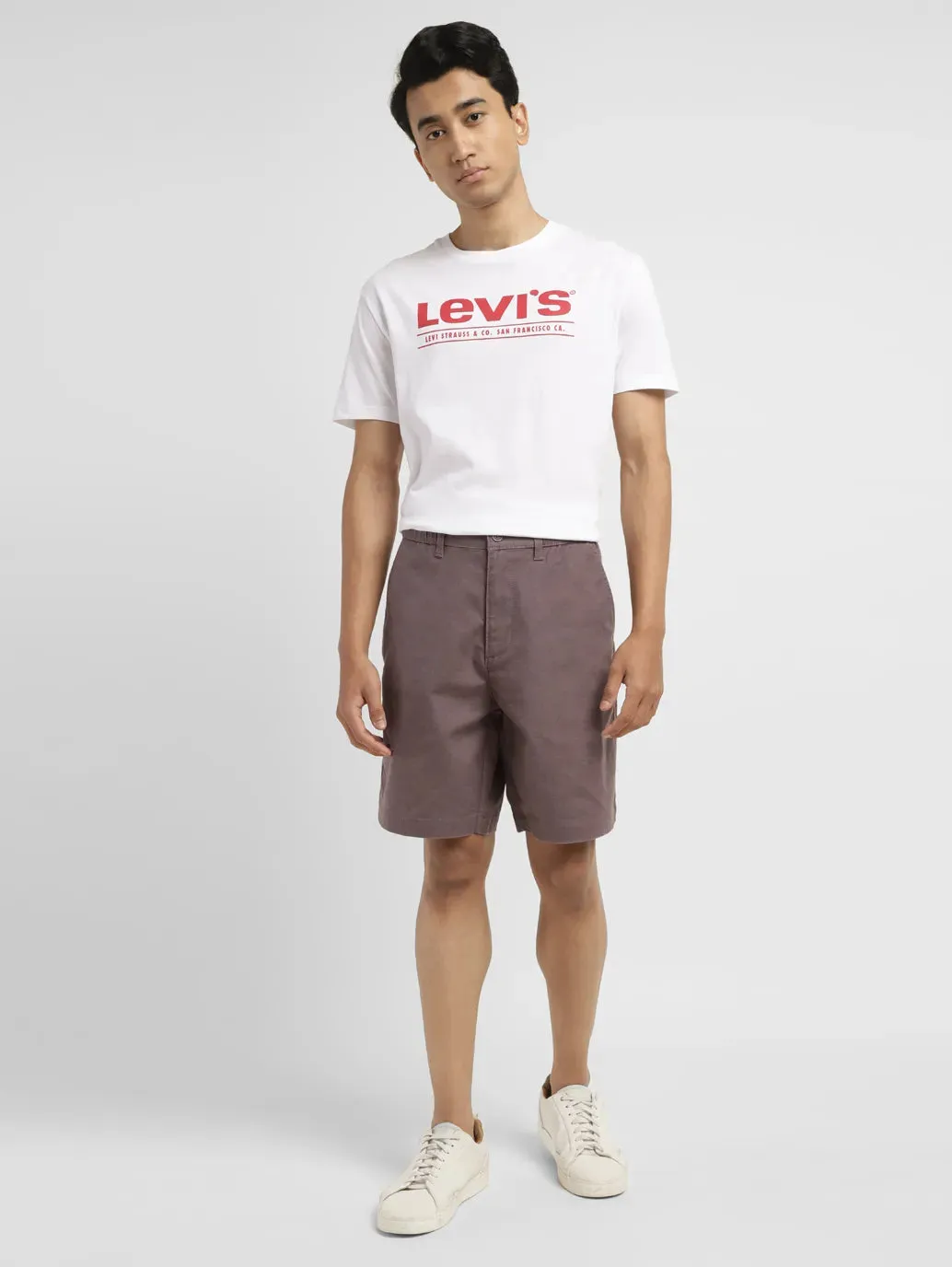 Men's Brown Regular Fit Shorts