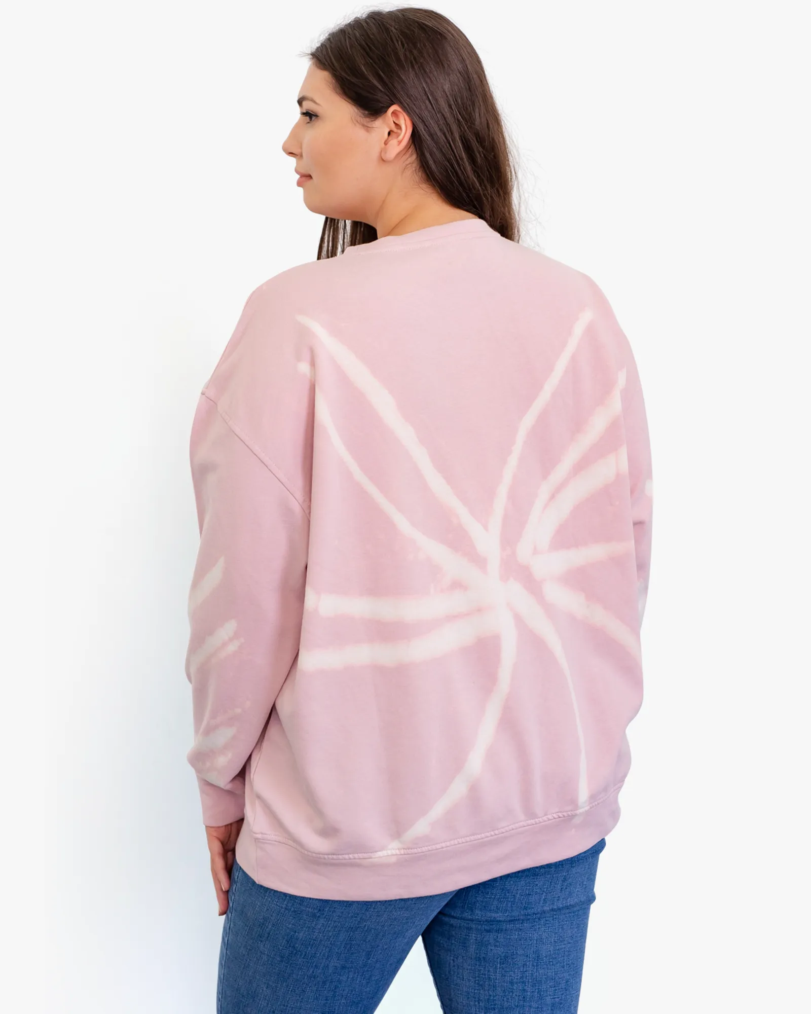 Mimi Tie-Dye Sweatshirt | Pink / White