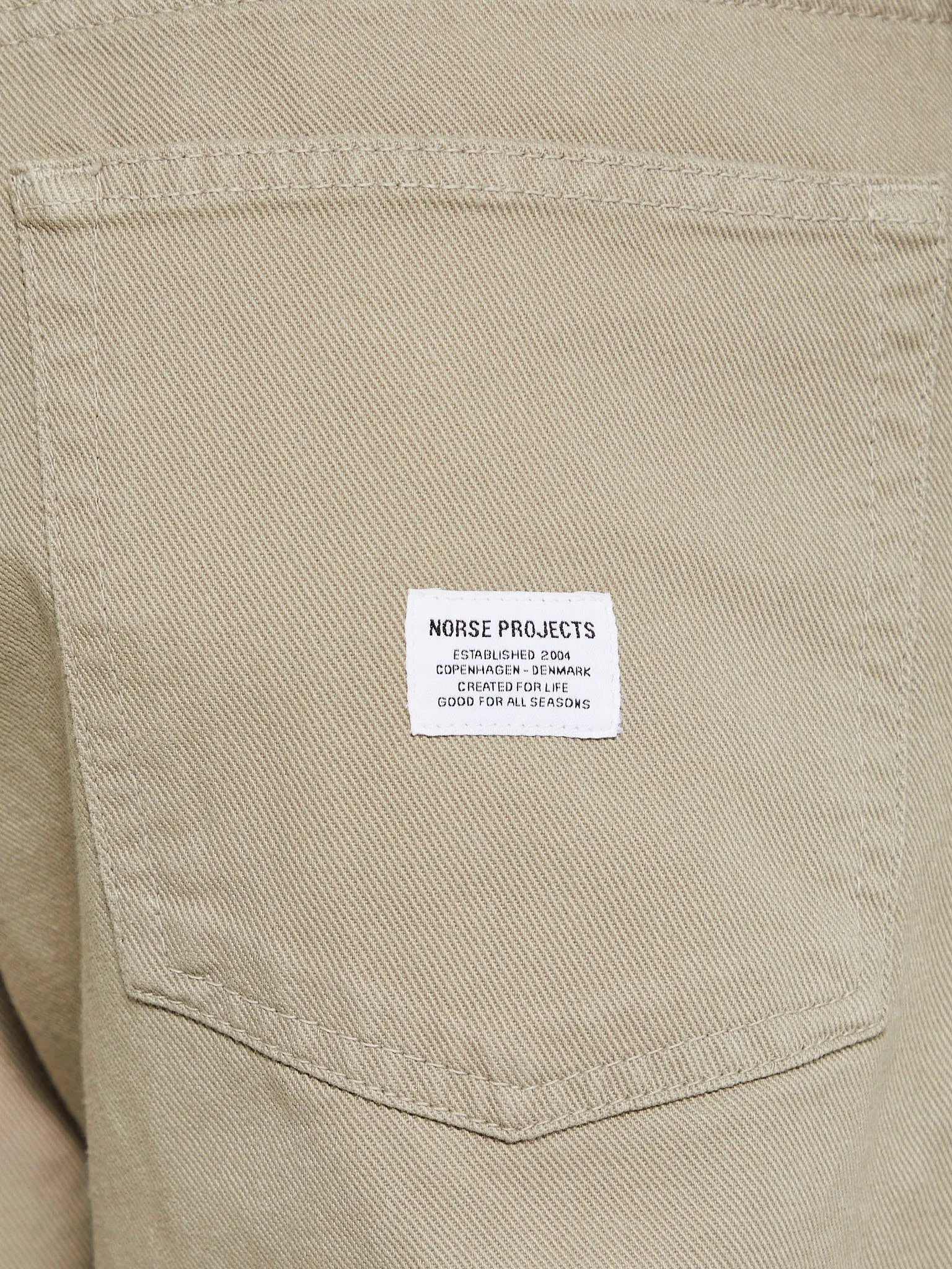 Mogens Relaxed 5 Pocket Heavy Twill Pants in Clay
