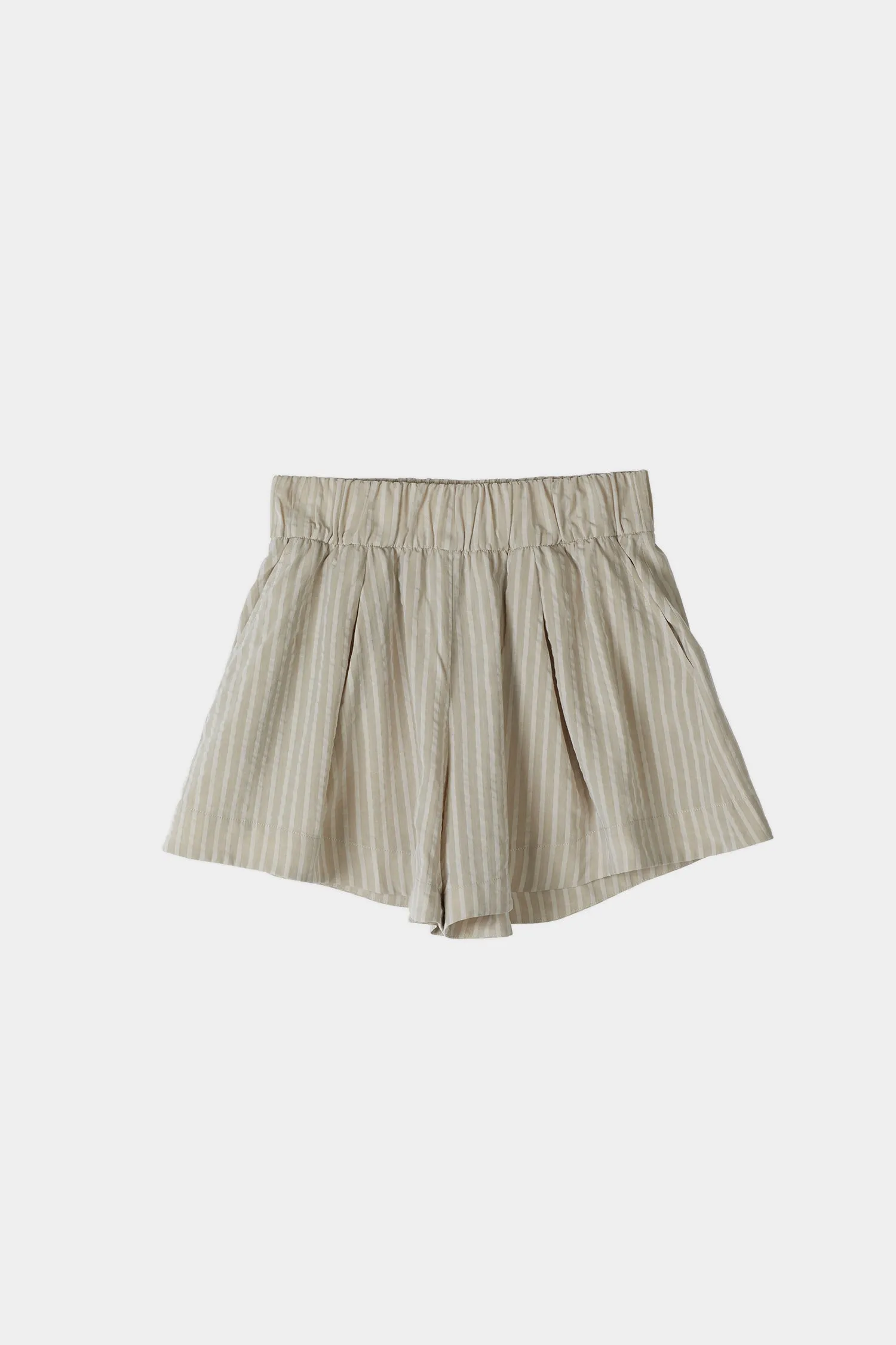 MOJO SHORTS - NOUGAT STRIPE