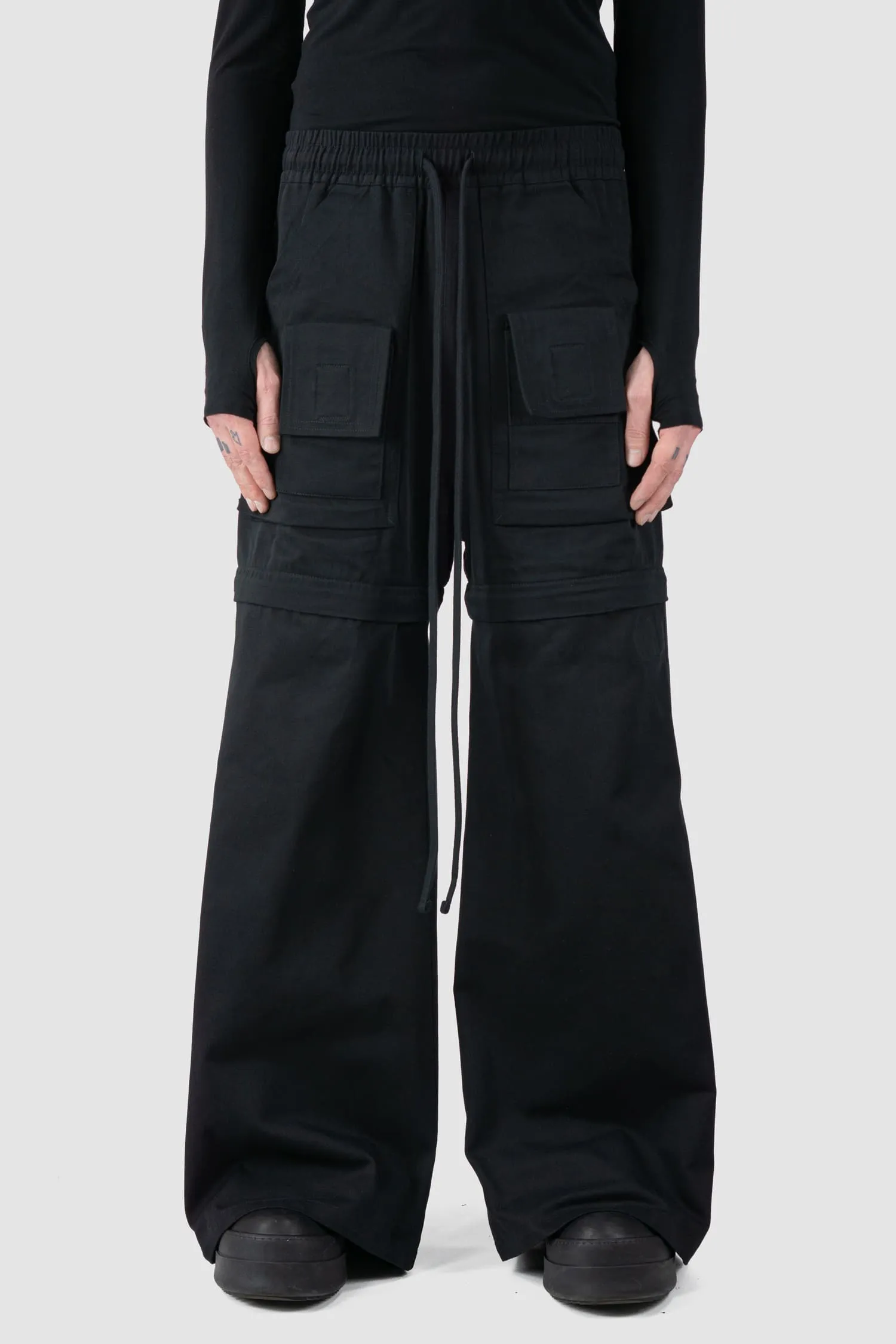 Multifunctional Flared Pants