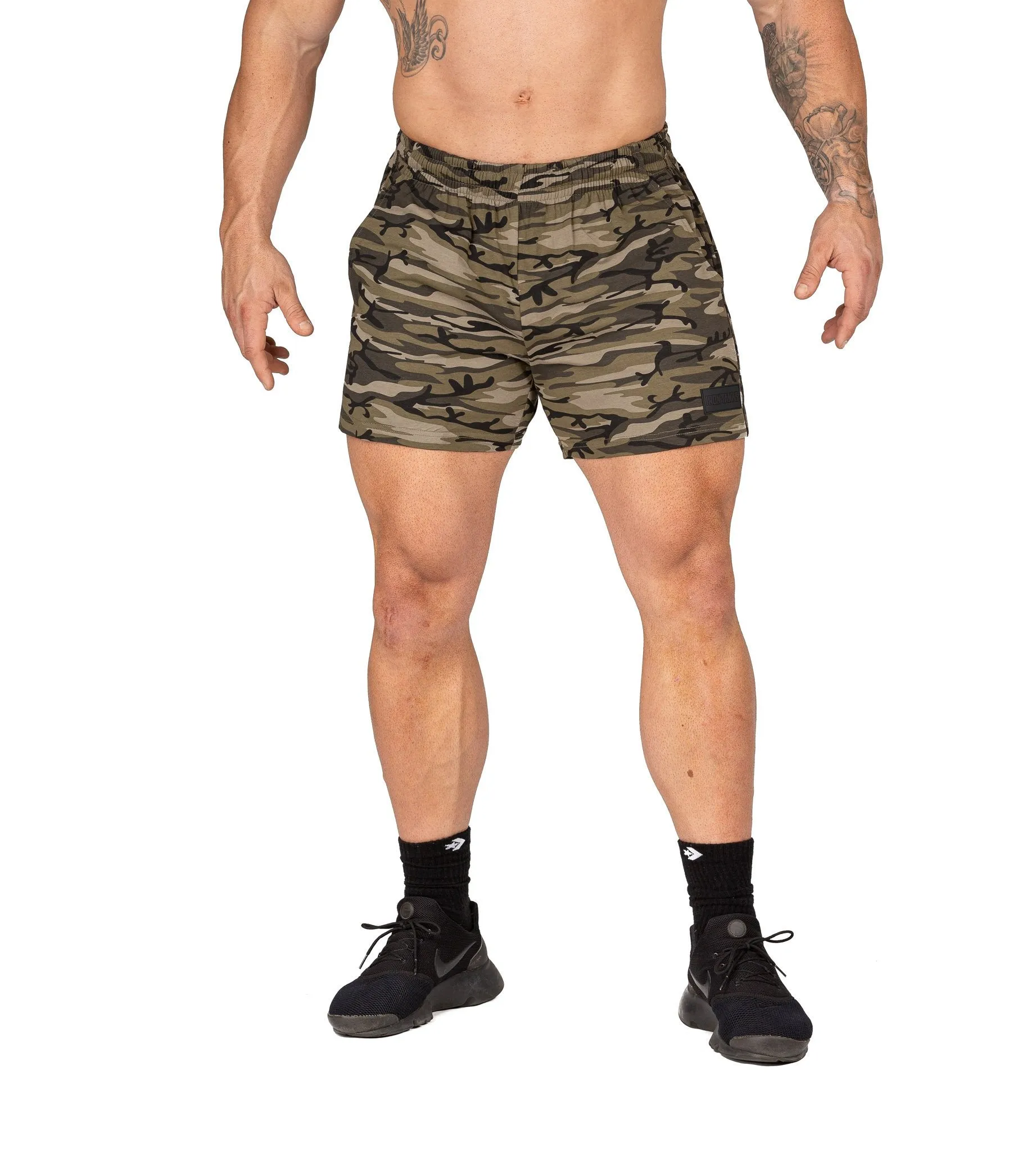 N1 Classic Gym Shorts II - Woodland Camo
