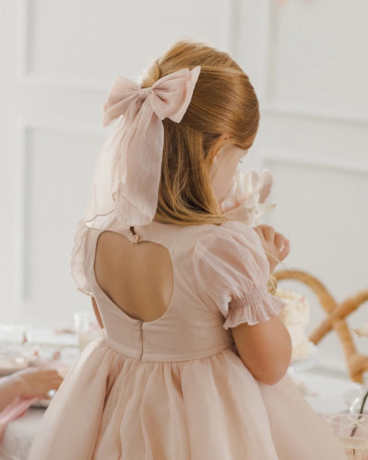 NoraLee Alice Hair Bow - Bubblegum Color