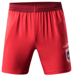 NRL 2021 Training Shorts - St George Illawarra Dragons - Rugby League - Red