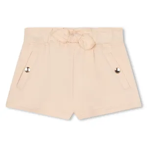 Pale Pink Baby Shorts