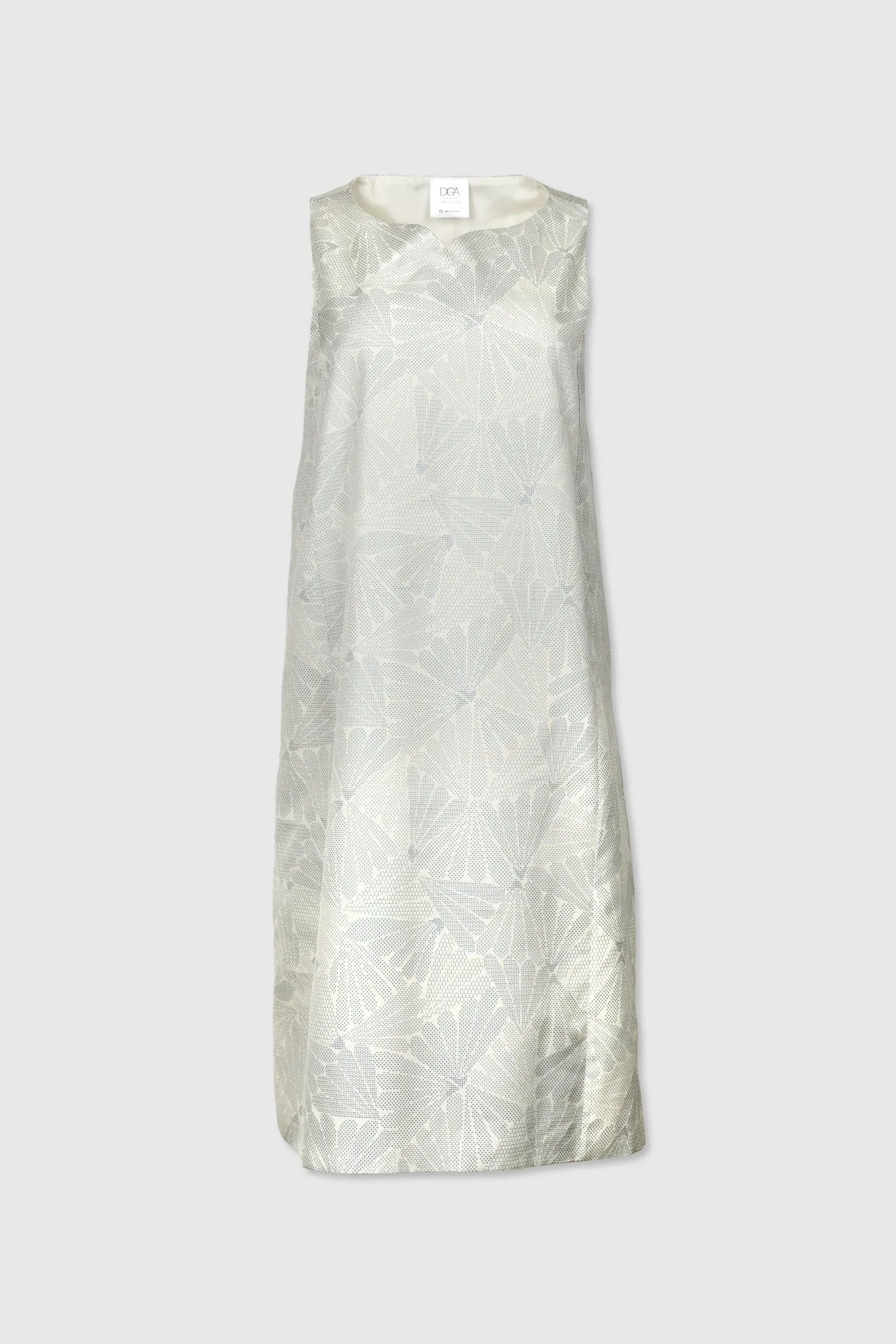 Pastel Lightweight Sleeveless Silk Dress