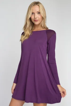 Perfectly Mesh Long Sleeve Dress