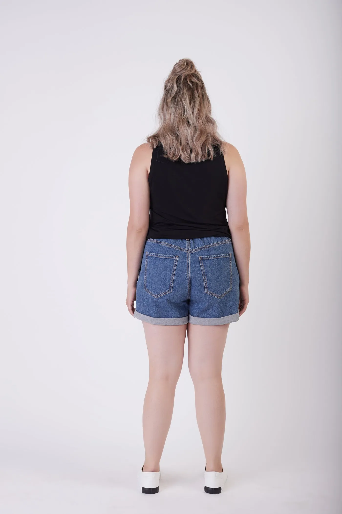 Plus: Classic Denim Short