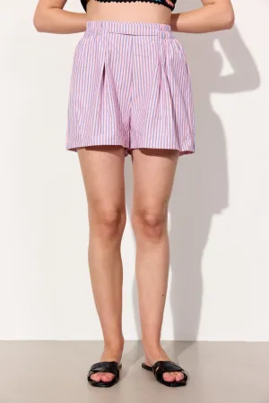 Randi Shorts - Pink Striped