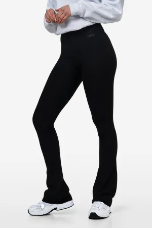 Ribbed Flare Leggings