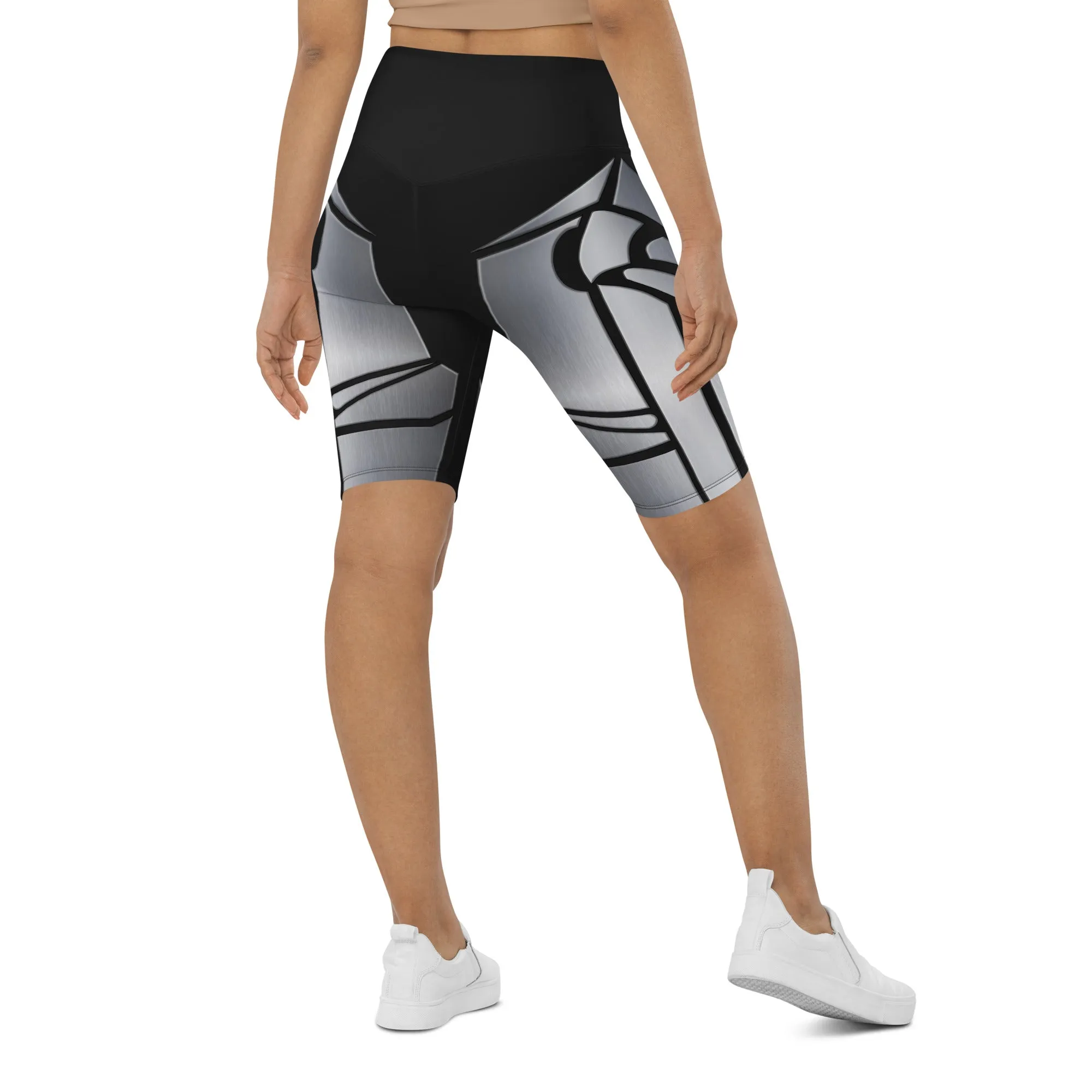 Robo Chic Armor Biker Shorts