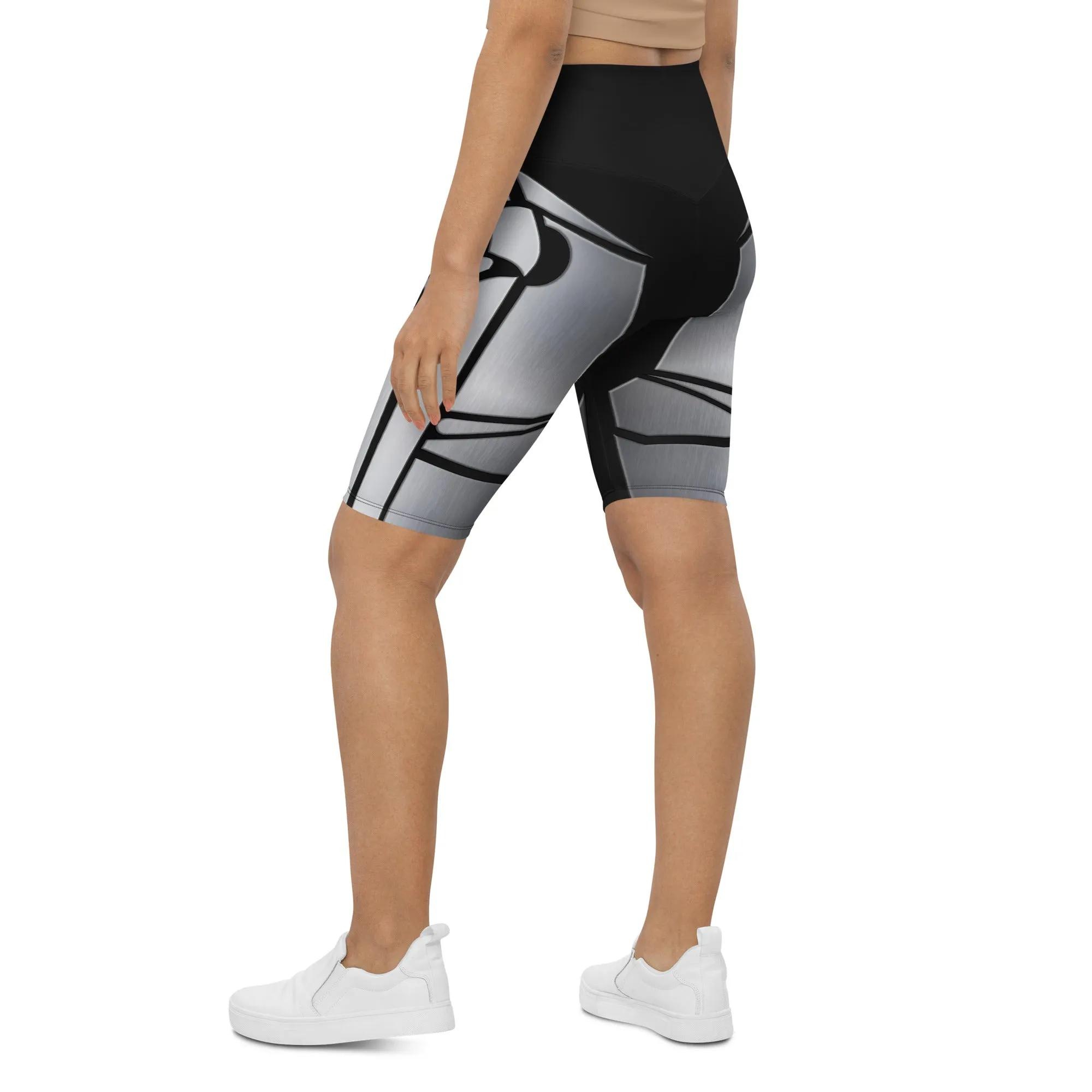 Robo Chic Armor Biker Shorts