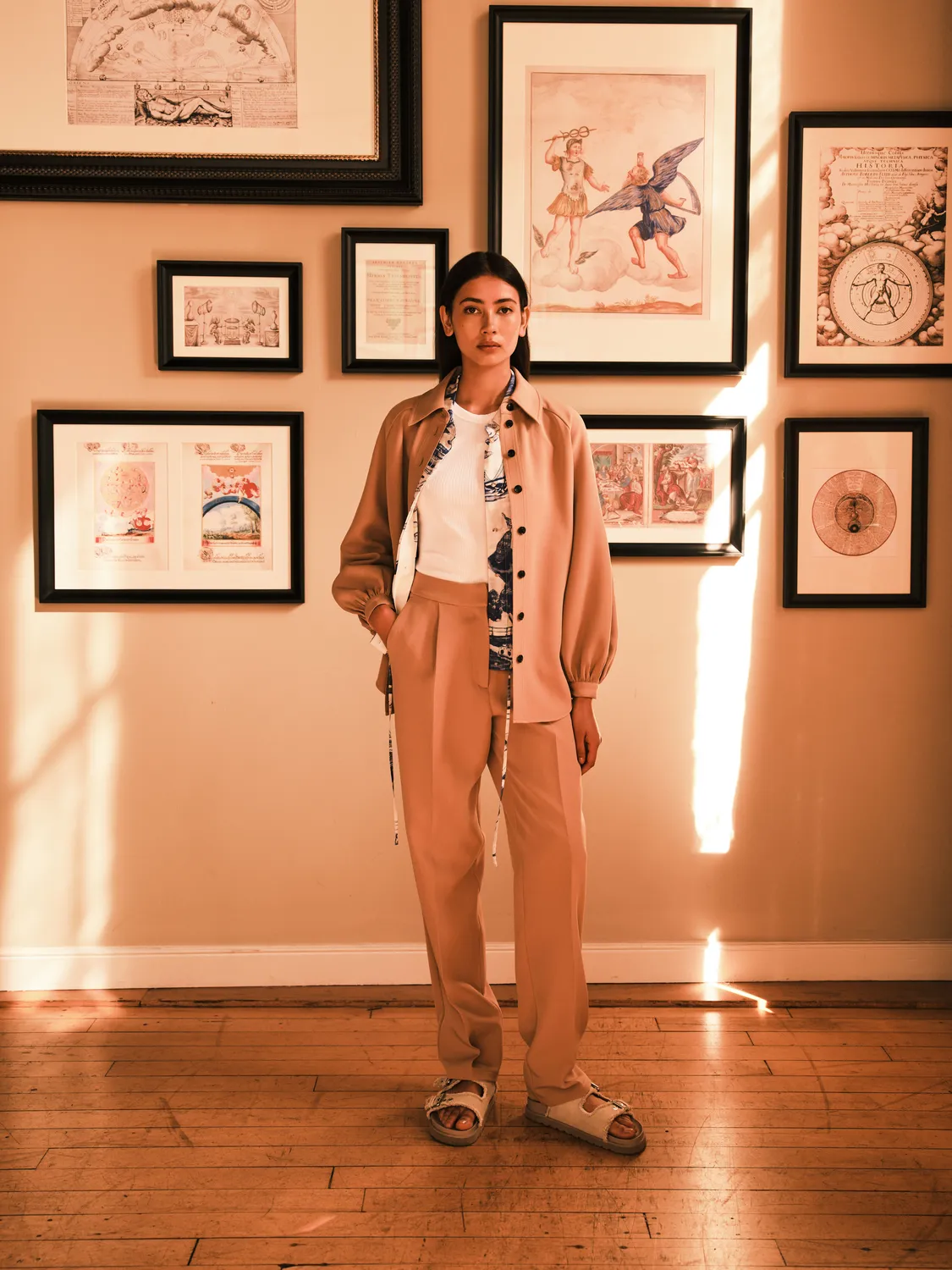 Robyn crepe pants