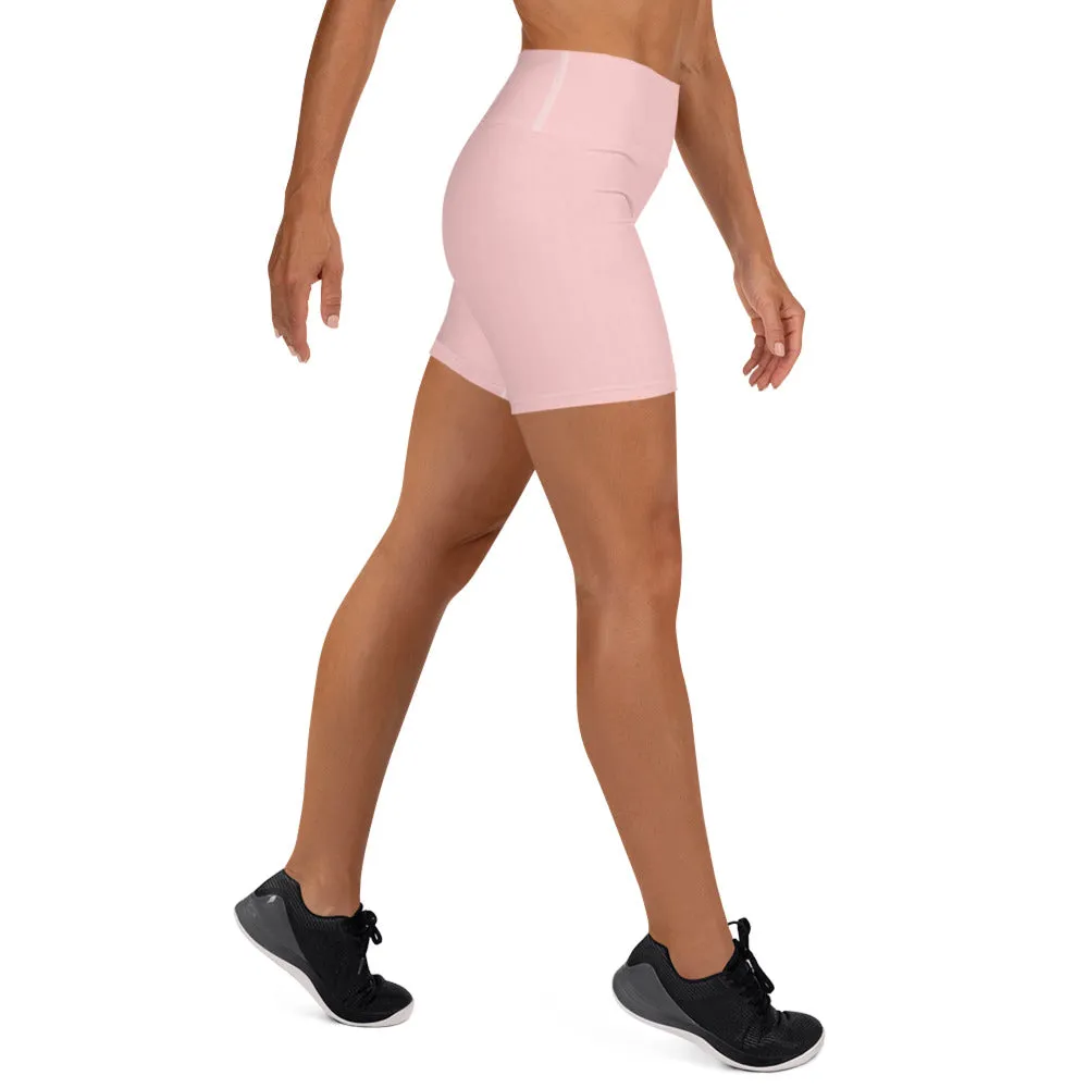 Sakura Pink High Waist Shorts
