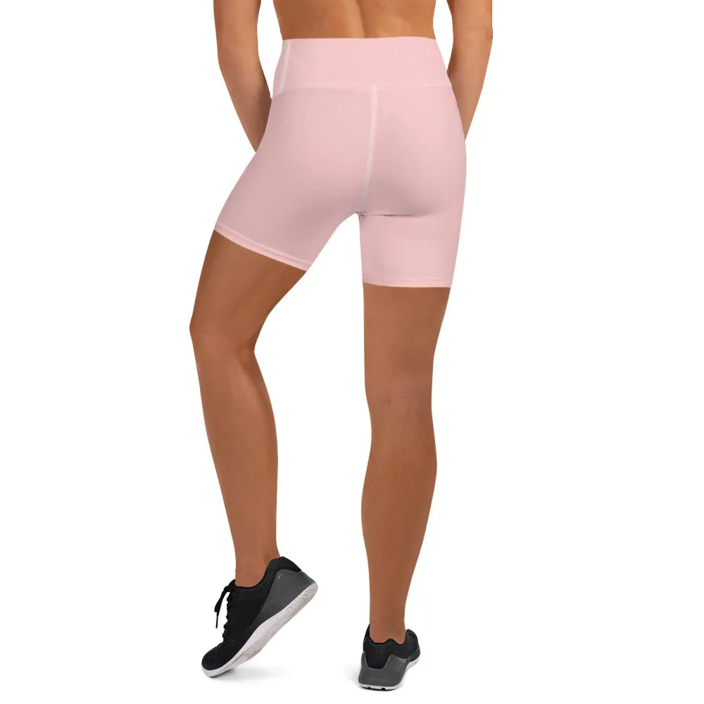 Sakura Pink High Waist Shorts