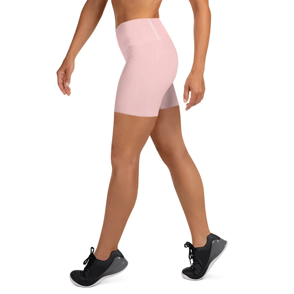 Sakura Pink High Waist Shorts