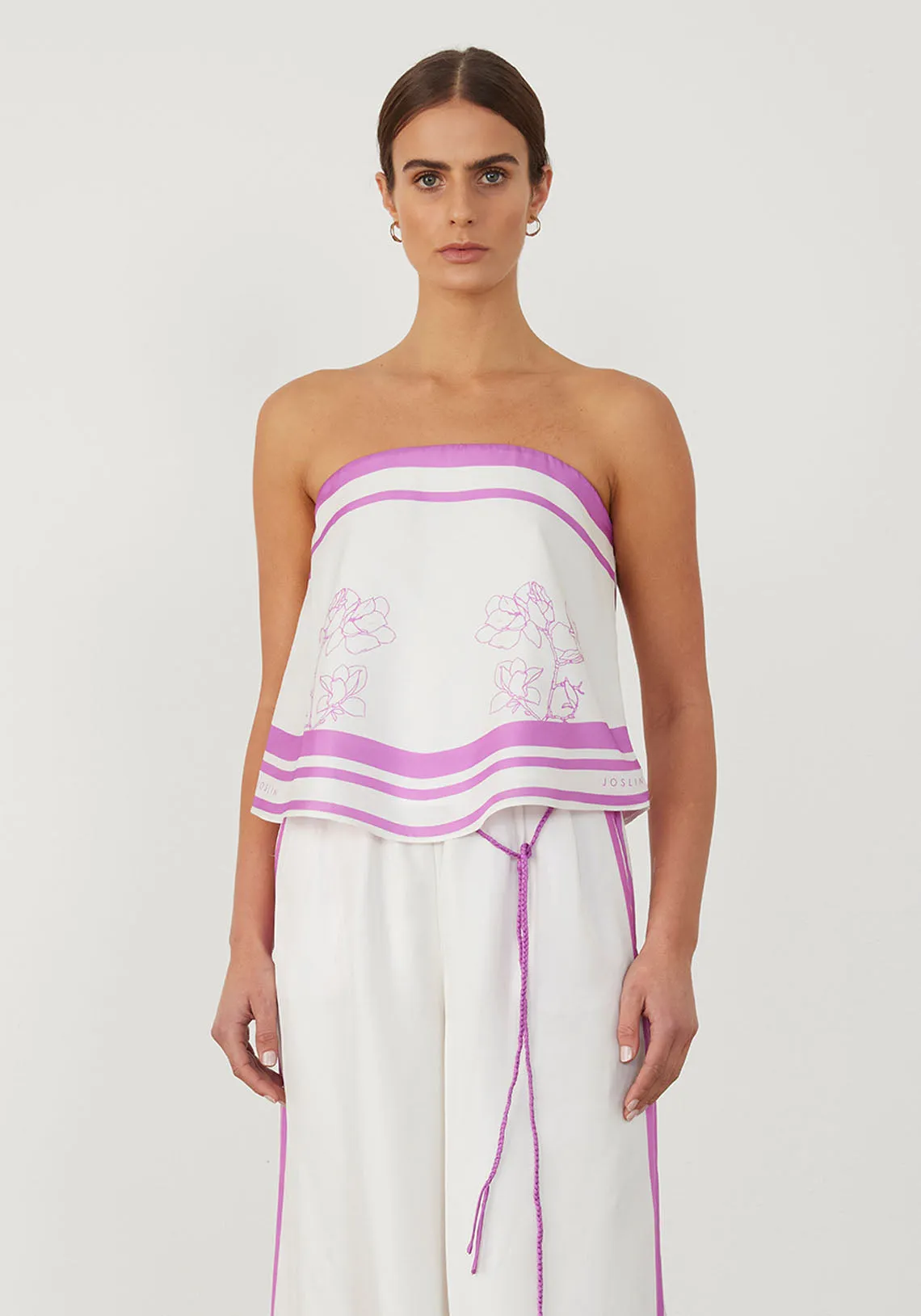 SIENNA SILK PALAZZO PANT