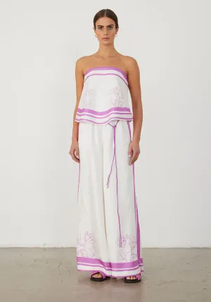 SIENNA SILK PALAZZO PANT