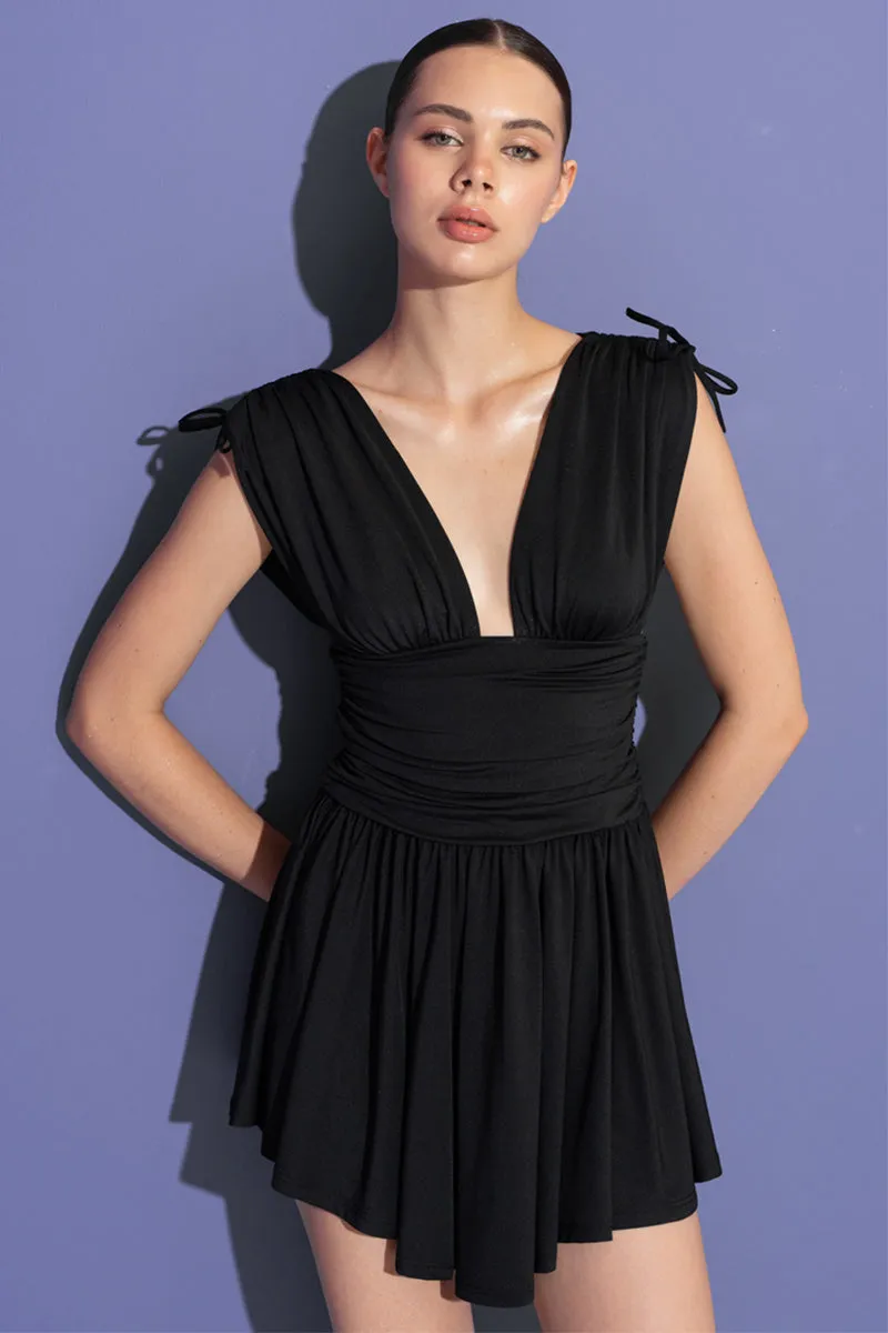 Summer Perfection Graceful Ruched Mini Dress