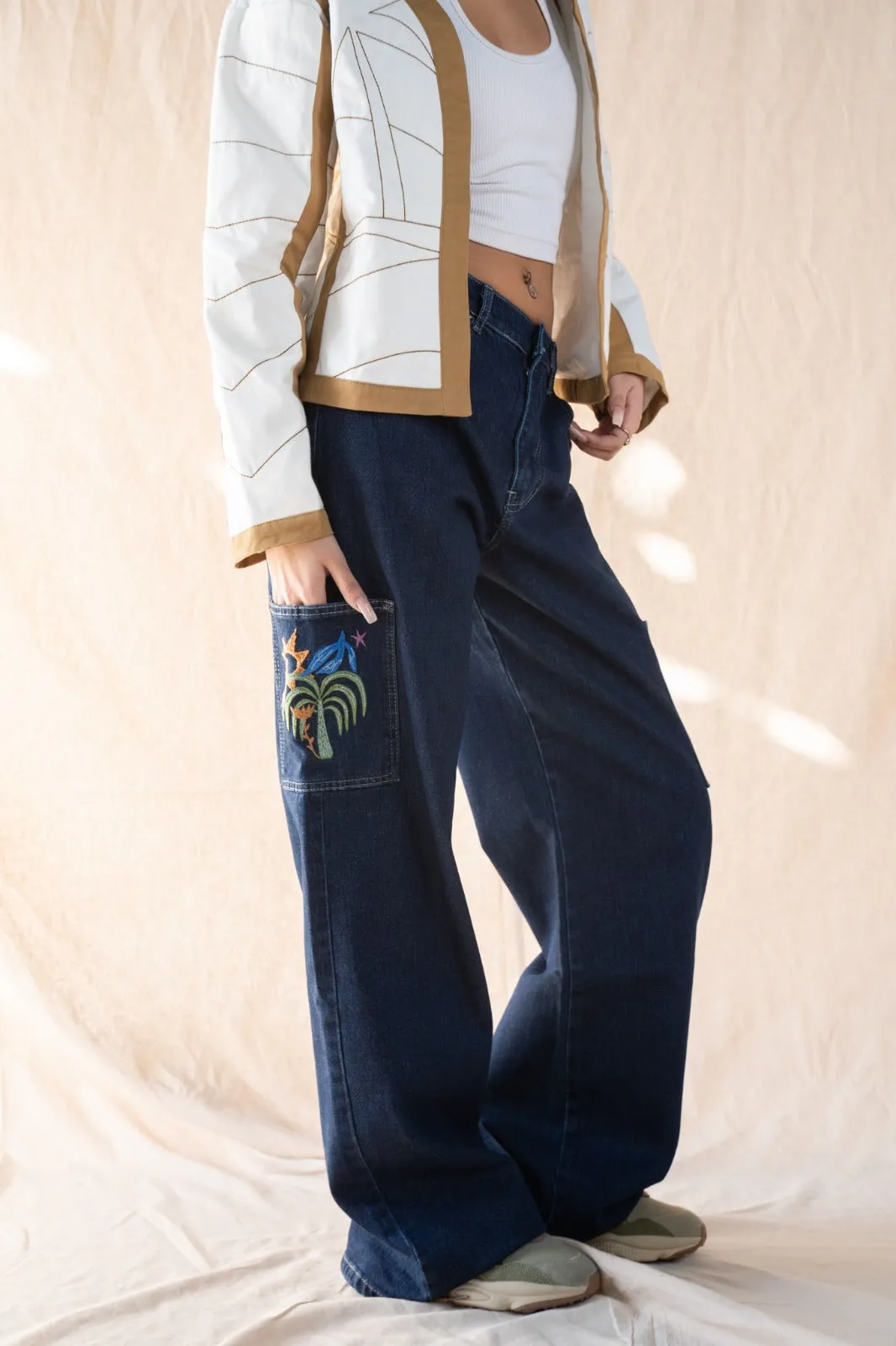 Sunny Escape Denim Pants