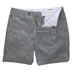 Tobey - Vintage Grey Chambray Shorts