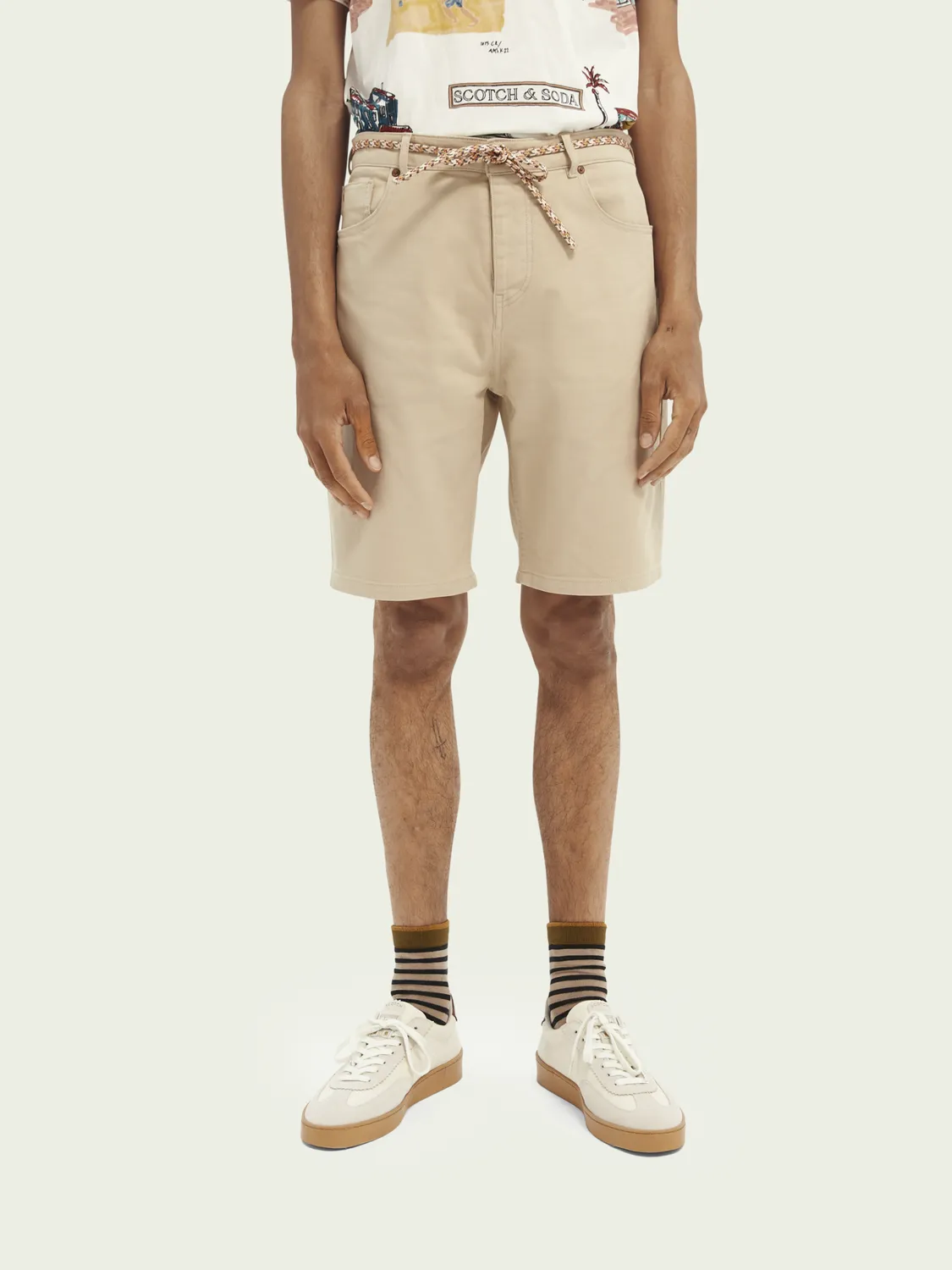 Twill 5 Pocket Short