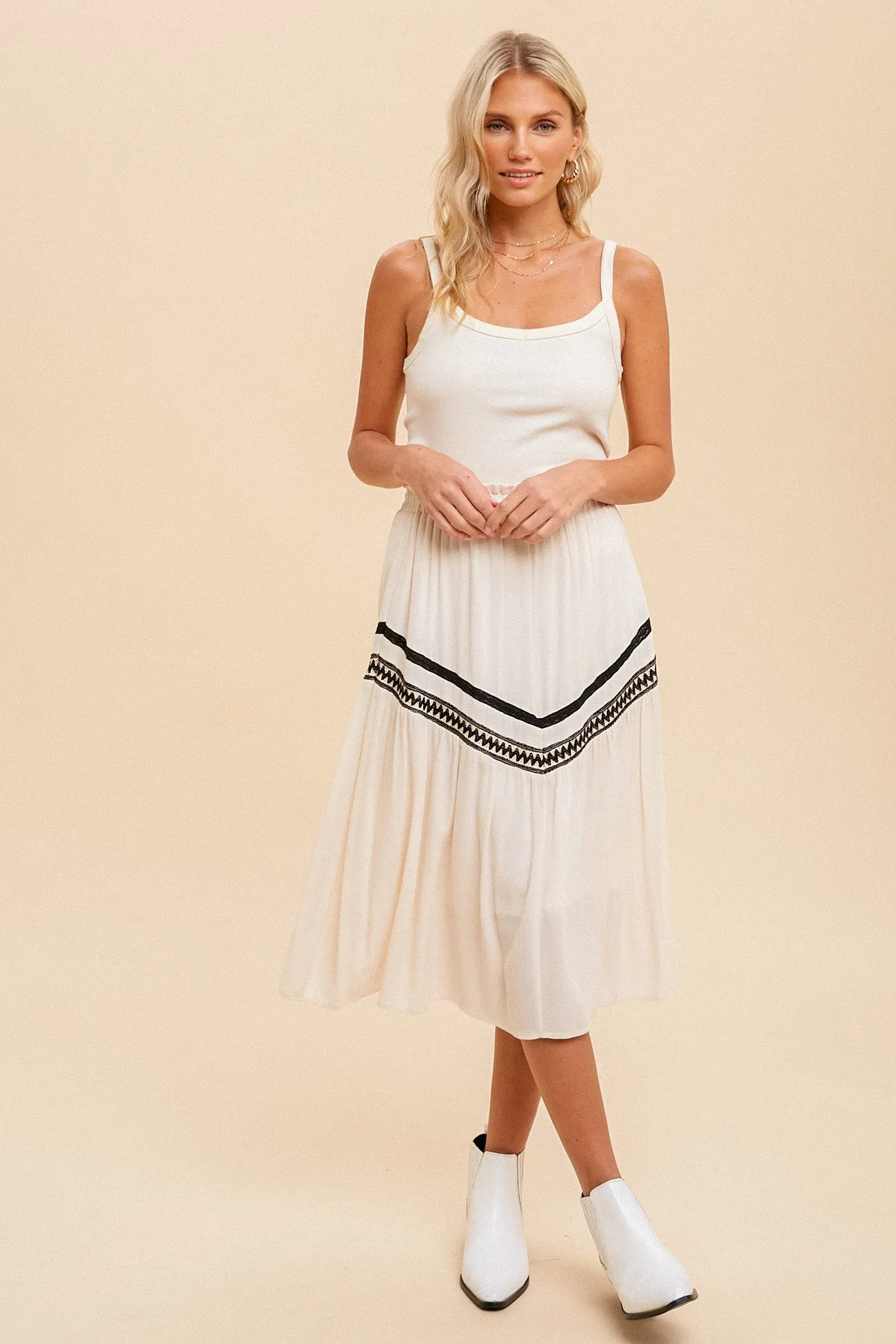 Whispers Of Wind Skirt - Ecru