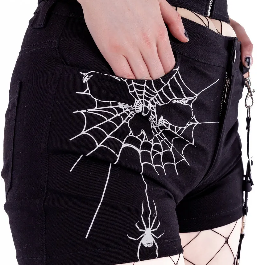 WIDOW MAKER SHORTS - BLACK