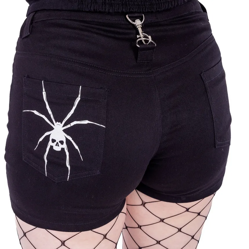 WIDOW MAKER SHORTS - BLACK