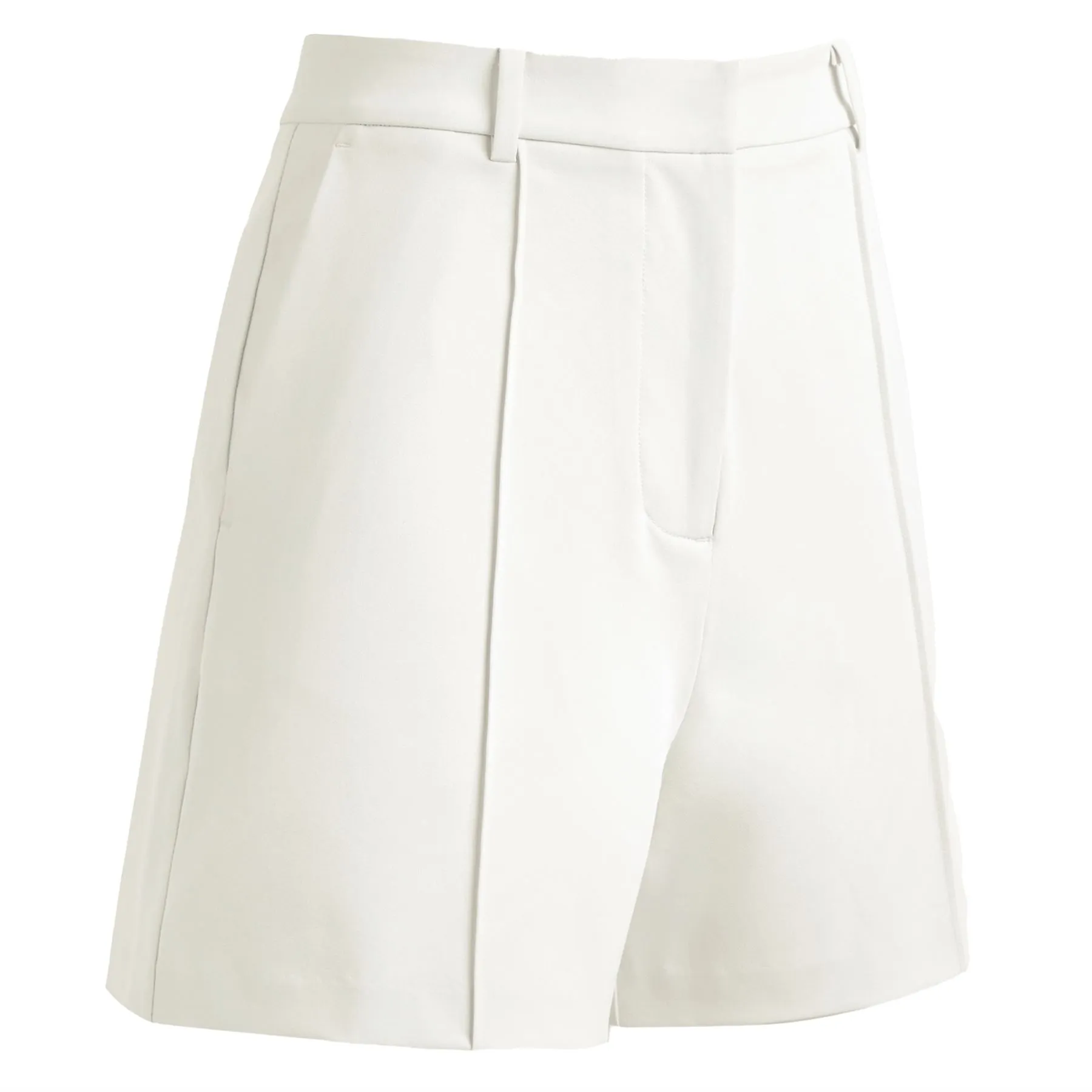 Womens Performance High Waist Shorts Chalk White - 2025