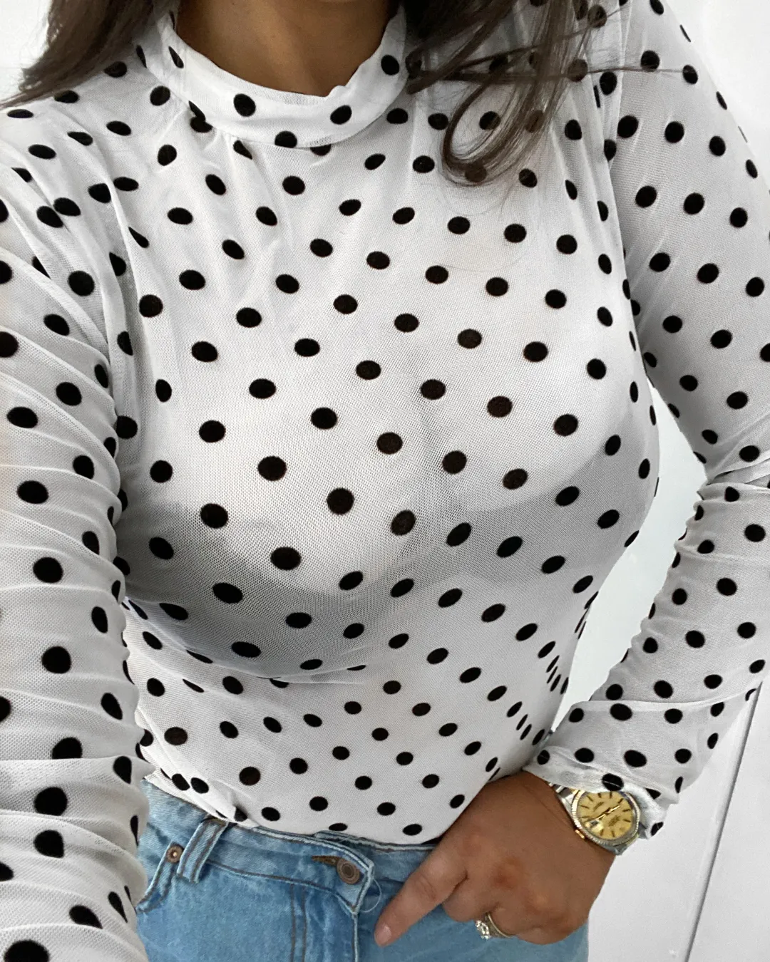 You Drive me Crazy bodysuit White