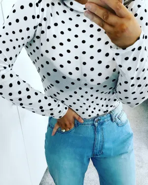You Drive me Crazy bodysuit White